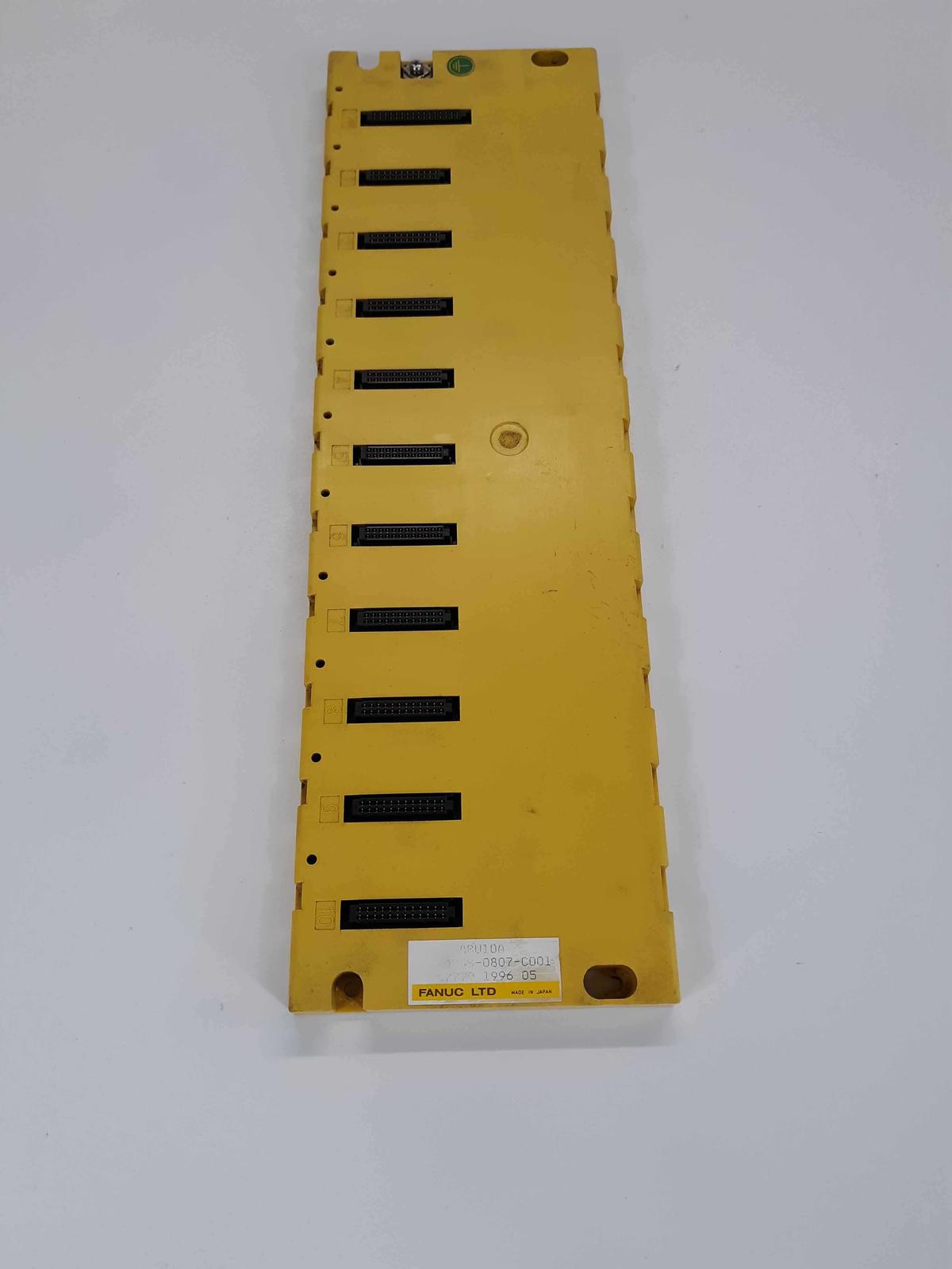 FANUC A03B-0807-C001 I/O Base Module ABU10A 10 Slots - $55.00