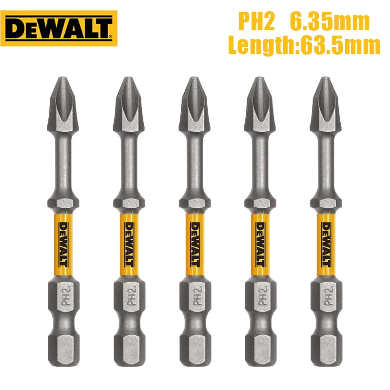 DEWALT PH2 63.5mm Power Drill Screwdriver Bits Set wor Tools Accessories... - $5,425.53 MXN