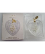 Hallmark Keepsake OUR FIRST CHRISTMAS TOGETHER 2010 Heart Christmas Orna... - $8.99