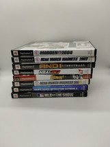 Lot of 8 NBA 2K7 NCAA MM2003 2005 MLB AND1 Streetball Sony PS3 Game Lot ... - $19.80