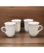 Mikasa French Countryside 4&quot; coffee mugs 4 Piece Set F9000 Microwave Safe - $24.99