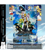 Sword Art Online Anime DVD Complete Collection TV Series Season 1-3 Engl... - $94.95 CAD
