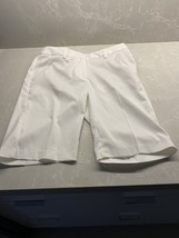 NWT Greg Norman Women&#39;s Golf Or Leisure White Shorts Size 2 $60 - £16.87 GBP