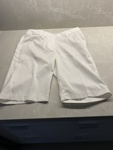 NWT Greg Norman Women&#39;s Golf Or Leisure White Shorts Size 2 $60 - £13.91 GBP