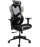 RESPAWN FLEXX Gaming Chair Mesh Ergonomic High Back PC Computer Desk, Grey - £261.53 GBP