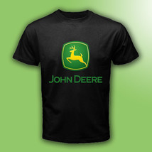 John Deere JD Logo Green Yellow Black T-Shirt S-3XL - £13.76 GBP+