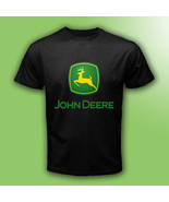 John Deere JD Logo Green Yellow Black T-Shirt S-3XL - £13.82 GBP+