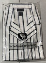 Vintage Diplomat Men&#39;s 2 Piece Big &amp; Tall Pajamas PJ&#39;s Set X-Large White... - £23.70 GBP