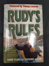 Rudy Ruettiger Autographed NCAA Notre Dame Rudys Rules Book 1st Edition ... - £22.07 GBP