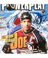 1997 SIGNED Power Play Magazine Donald Audette Steve Heinze NHL Hockey DWR4 - $1,279.56 MXN