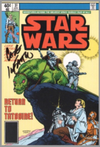 Carmine Infantino Signed Marvel Star Wars #31 Comic Art Post Card ~ Luke C3PO R2 - £30.92 GBP
