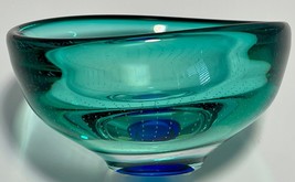 STUNNING Art Glass Bowl ZOOM Göran Wärff Kosta Boda Sweden! - £155.03 GBP