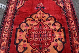 Geometric S Antique Hand Knotted Wool Area Rug 4&#39;10 x 9&#39;4 Oriental Carpet 5 x 9 - £597.09 GBP