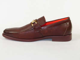 Men's TAYNO Shoes The Caprio L TAYNO leather Bit Loafer Coffee perforated image 4