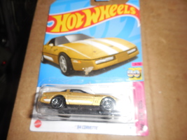 2023 Hot Wheels &quot;&#39;84 Corvette&quot; Collector HW The 80&#39;s #6/10 Mint On Card - £2.35 GBP