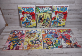 7 Vintage Marvel Comic Books X-Men &amp; X Factor w/ 2 X-Cutioner&#39;s Song Cards - £8.51 GBP