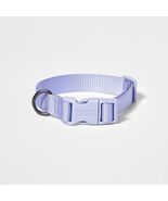 Boots &amp; Barkley Basic Dog Adjustable Collar Lilac Color Matching Buckle ... - $40.43 MXN