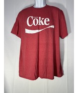 Men’s Coca Cola Enjoy Coke Red T-Shirt-Sz XL - £9.60 GBP