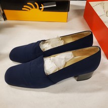 Charles Jourdan Women&#39;s Blue Shoes with Small Heel, Size 9.5 - $168.29