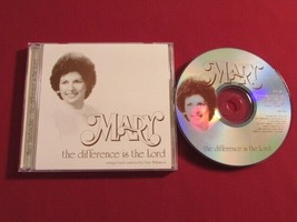 Mary Van Arsdale Difference Is The Lord Cd Religious Christian Extremely Htf Oop - £17.98 GBP