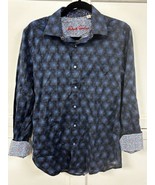 Robert Graham Men&#39;s Printed Geometric Button-Up Shirt, Small, Bold Pattern - $40.53 CAD
