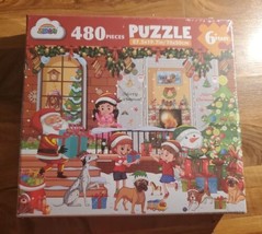 ZMLM Advent Calendar Jigsaw Puzzle for Kids 6+ 480 Pieces Christmas  - £30.52 GBP