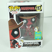 Funko POP! Marvel Deadpool Cowboy #117 Figure 2016 Summer Convention Exclusive - £21.22 GBP