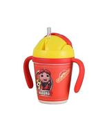 Bamboo Fiber Children Kid Baby Cups Portable Leakproof Straw Cup Cartoon... - £17.02 GBP