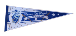 1993 Kansas City Royals 25th Anniversary Pennant MLB WinCraft - £29.02 GBP