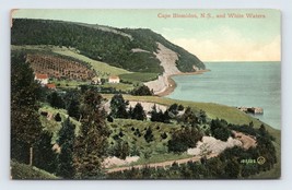 Cape Blomidon and White Waters Nova Scotia Canada UNP Unused DB Postcard L5 - £2.18 GBP