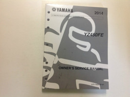2014 YAMAHA YZ450FE Owners Service Shop Repair Manual LIT-11626-27-21 - $9.98