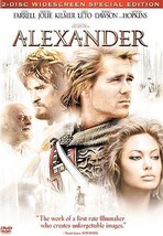 Alexander DVD, 2005, 2-Disc Set Angellia Jolie Val Kilmer Anthony Hopkins - £4.67 GBP