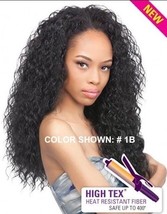 OUTRE BATIK QUICK WEAVE &#39;PERUVIAN&#39; HT TIGHT CURLY HALF WIG 3/4 WIG - £19.95 GBP