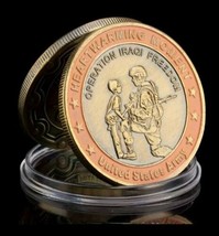 Operation Iraqi Freedom Collector Coin Saint George Medal - £11.09 GBP