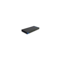 LINKSYS - COMMERCIAL LGS116P 16PORT DESKTOP GB POE SWITCH - £198.57 GBP