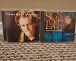Lot of 2 Steven Curtis Chapman CDs: Heaven in the Real World, Signs of Life - $8.54