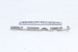 2005 SUBARU IMPREZA SUBARU IMPREZA REAR TRUNK EMBLEM LETTERS U0394 image 11