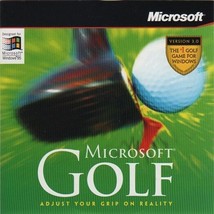 Microsoft Golf v3.0 (PC-CD, 1996) for Windows 95/98 - NEW CD in SLEEVE - £3.85 GBP