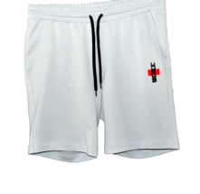Hugo Boss  Gray Black Logo Men&#39;s Jersey Cotton Casual Shorts NEW Size 2XL - £55.16 GBP