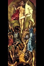 The Resurrection (Christs Awakening) by El Greco - Art Print - £17.42 GBP+