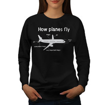 How Planes Fly Jumper Magic Women Sweatshirt - £14.85 GBP