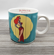 ROGER JESSICA RABBIT COFFEE CUP YOU BELONG IN THE SPOTLIGHT APPLAUSE MUG... - $89.99