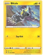 Blitzzle 53185 Common VIvid Voltage Pokemon Card - £3.92 GBP