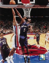 Kwame Brown Washington Wizards signed autographed basketball 8x10 photo COA. - £51.43 GBP