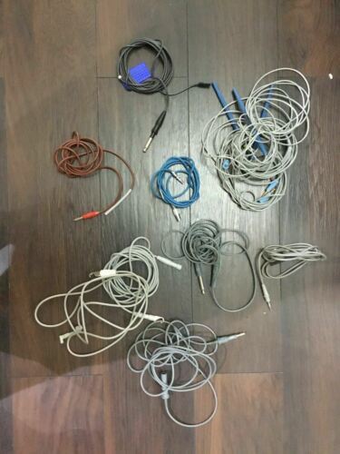 Lot of Diathermy cables monopolar bipolar Surgery theatre diathermy use - $673.24