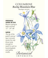 Rocky Mountain Blue Columbine Seeds 150 Mg Garden Fresh USA Shipping - $14.58