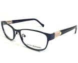 Lucky Brand Brille Rahmen D121 Blue/Cream Cat Eye Voll Felge 51-17-140 - $46.25