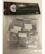 Deflect-o SuperGrip 1&quot; Display Sign Holder - 50 pack - $280.40 MXN