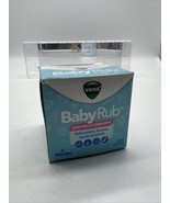 Vicks BabyRub  Soothing Rub for Baby 3 Months + Vapo 1.76 oz (50g) COMBI... - $5.82 CAD