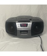 Lenoxx Sound CD-102 Boombox CD Cassette Player Recorder AM/FM Radio Y2K ... - $34.64